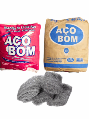 LÃ DE AÇO 44G - AÇO BOM
